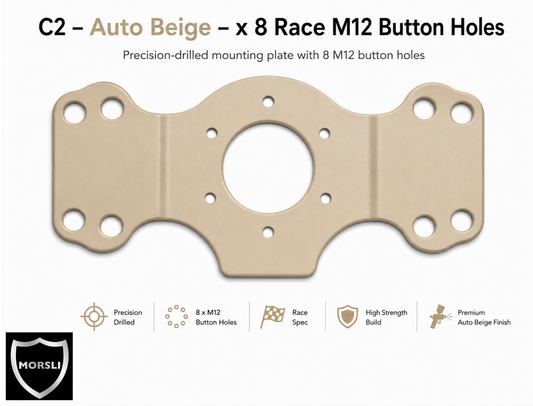 C2 Auto Beige : Race-Spec Command Plate
